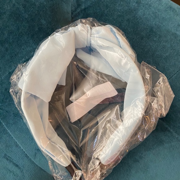 Lot of 5 Bow Headbands Red Green Taupe Baby-Blue Burgundy Hair Accessories - Picture 11 of 12